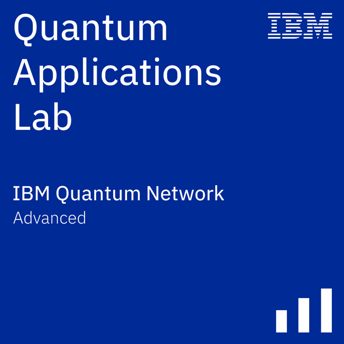 Image of the IBM Quantum Applications LAb Badge